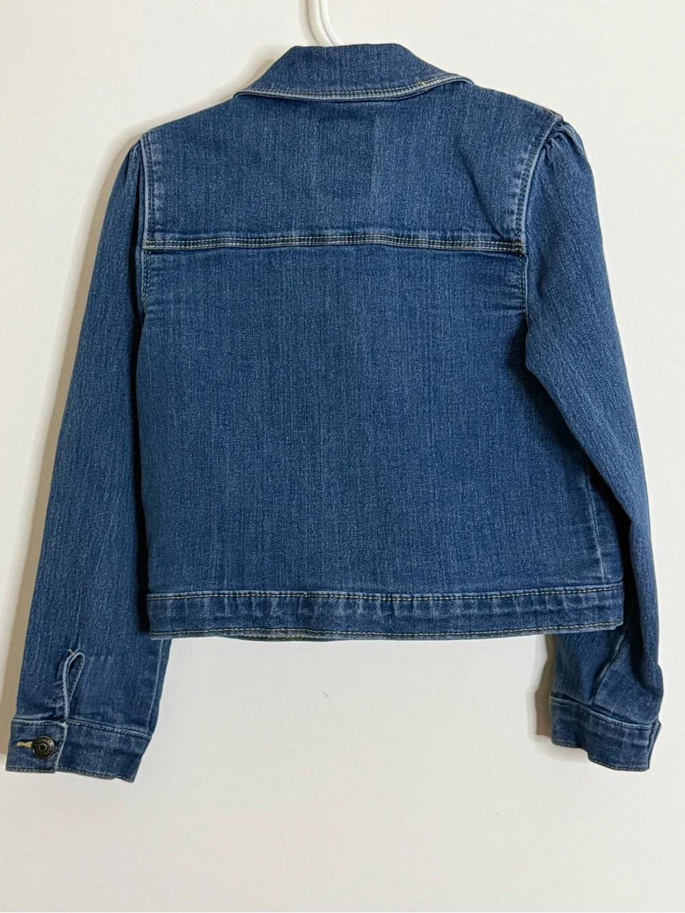 {Gymboree}-Size:5T-Blue Denim Button-Up Jacket